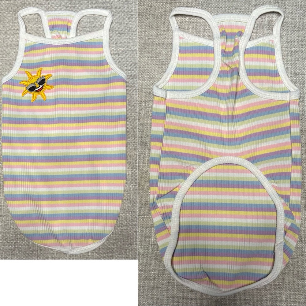 Lot of 6 Adorable Pet Tanks, Dress, Vest & Jackets Clothing